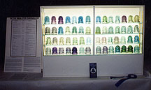 Display of Canadian CD 143 Glass Insulators